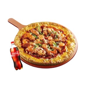 크레이지불새 피자 + 콜라 1.25L