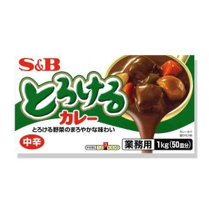S&B  토로케루카레 매운맛 1kg
