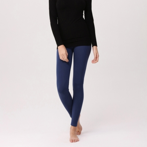 세컨스킨 N9WFL4004 날씬한 다리라인 베이직 자카드 레깅스