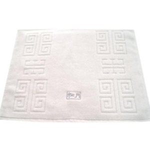 송월타월 격자 발매트 52x40cm