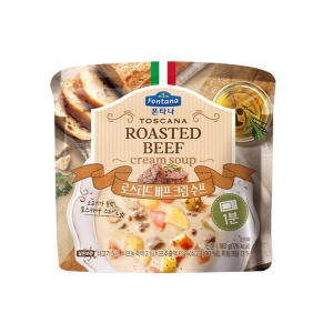 샘표식품 폰타나 로스티드 비프 크림 수프 180g
