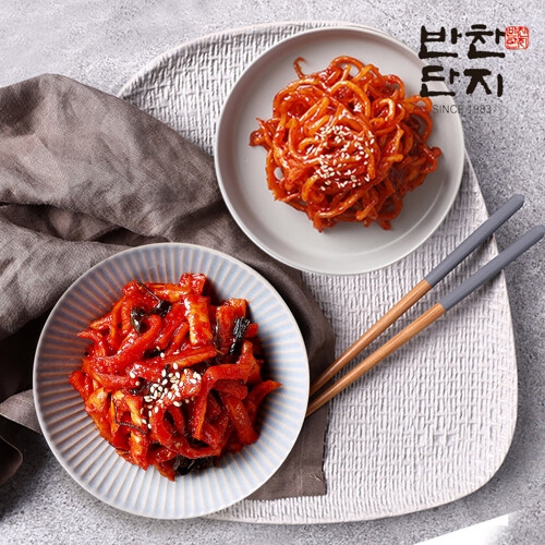 반찬단지  진미채무침1kg+무말랭이1kg