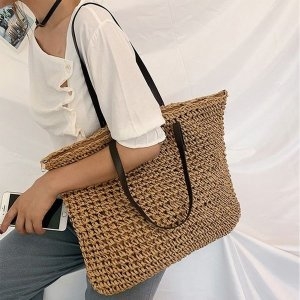 W7DF8DA VIDS SS1451 2컬러 밀짚 숄더백 가방 여자가방 크로스백