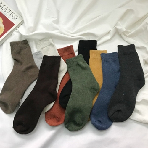 엔비 남녀공용 기모양말 10개 세트  겨울 양말 (10족)