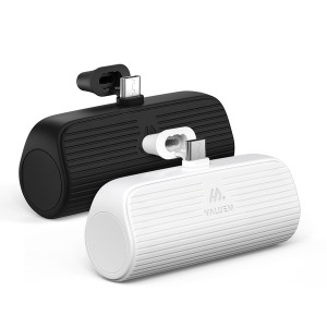 디엠케이코리아 밸류엠 5,000mAh USB타입C 도킹형 미니 보조배터리 (VM-PA5FPQCP)