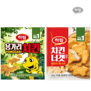 하림  용가리치킨 치킨너겟 팝콘치킨