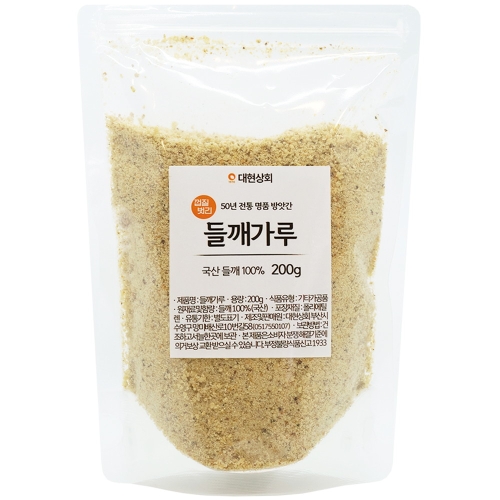 대현상회 국산 고운 들깨가루 탈피 200g