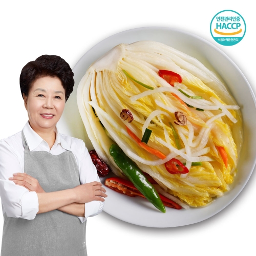 마음심은  소문난 배윤자 일품 백김치 5kg