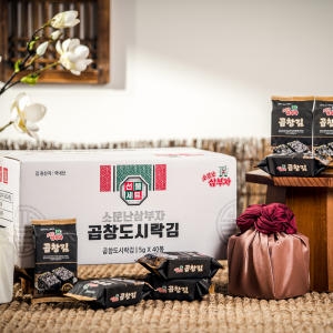 소문난삼부자  곱창 도시락김 5g