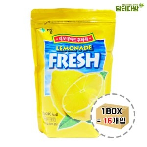 다음 후레쉬 복숭아에이드 700g 1BOX 16개입