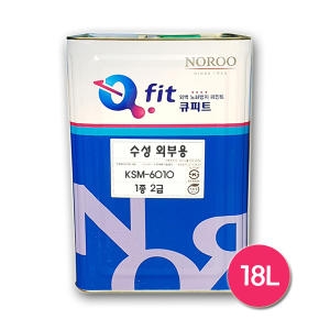노루페인트  수성 외부페인트 KSM 6010 1종 2급 무광 18L