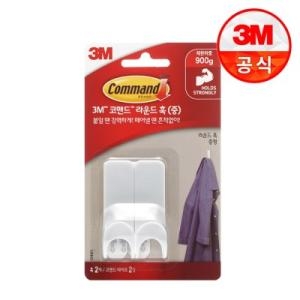3M  코맨드 훅 17401 라운드 훅 (중)