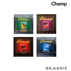 챔프  어쿠스틱 클래식 일렉 베이스 기타줄 스트링 세트 개별포장