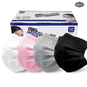참조은 국산 일회용 덴탈마스크 3중 MB필터 대형 블랙