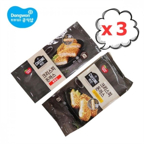 동원F&B  퀴진 크리스피 돈까스 모짜렐라치즈 450g