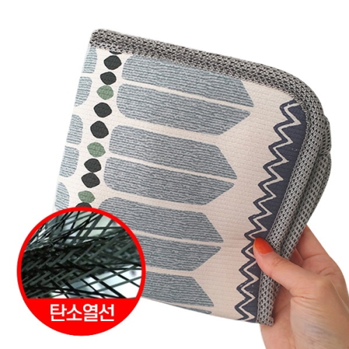 캠프365  캠프 365 휴대용 USB 온열 탄소 방석 1인용 전기 매트 패드 카본방석