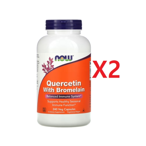 나우푸드 퀘르세틴 위드 브로멜라인 240캡슐