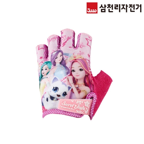 삼천리자전거  삼천리 시크릿쥬쥬반장갑 어린이 자전거장갑