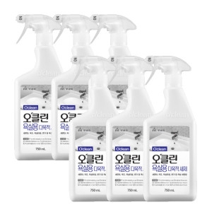 오클린 무궁화 오클린 다목적 세제_욕실용 750ml x6개/친환경