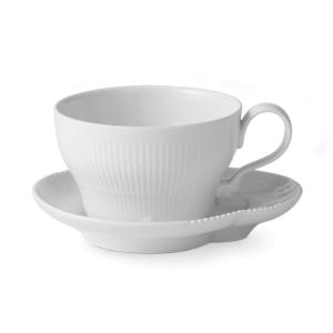 로얄코펜하겐 화이트 엘레먼츠 찻잔 세트 260ml