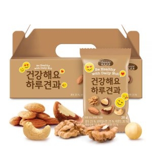 선명농수산 썬넛트 건강해요 하루견과 선물세트 20g 20개입