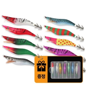 낚시방  오적슷테 2.5호 7g 한치낚시/한치에기/한치스테/전색상 입고