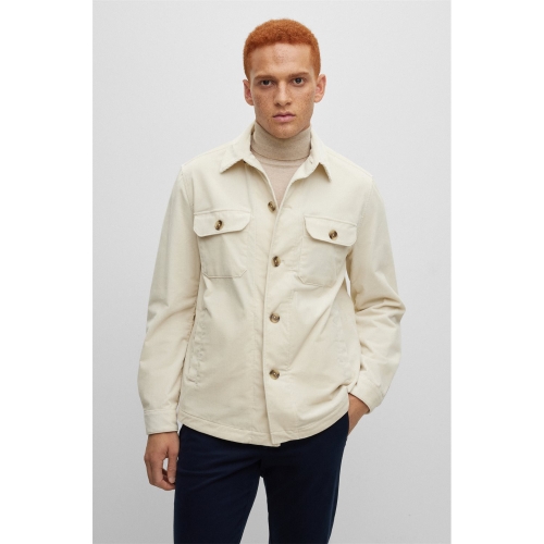 보스 BOSE 스트레치 코듀로이 릴랙스핏 셔츠 50479402_131