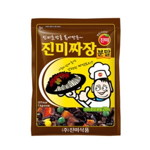 진미 춘장 분말 1kg 짜장분말 짜장소스
