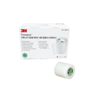 3M 트랜스포 의료용테이프 6개입 1527-2 5.08cmX9.14m 투명 필름 반창고
