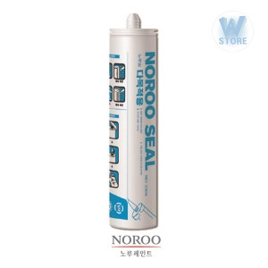노루페인트  노루씰 무초산 실리콘 창틀 샷시 창호 유리 외벽 방수 비초산 백색 회색 흑색 투명 반투명