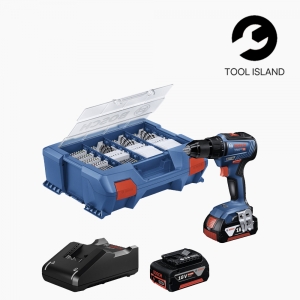 보쉬 GSB 18V-55 + 100pcs 액세서리 세트