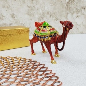 칠보 낙타 FH8311 칠보보석함 장식 칠보공예 낙타보석