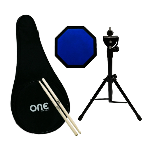 ONE  드럼연습패드 세트 블루 1세트