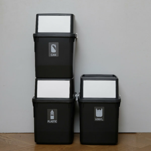 엔플라스틱  라이피스트 컬러빈 분리수거함 35L