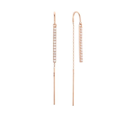 이랜드 로이드 14K 두줄 드롭 귀걸이 LPSH2070G