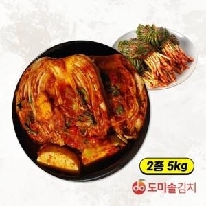도미솔식품  도미솔김치 포기김치 4kg+파김치 1kg