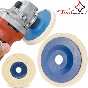 블루팩 BWFW-C100 4인치 울펠트디스크 연마광택청소 툴마트