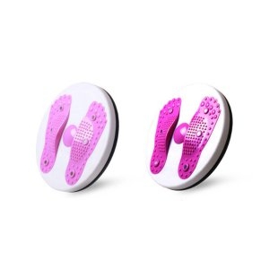 코멧 홈 1인용 허리 운동 발지압 트위스트 스트레칭 운동기구