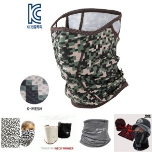 엠씨엔 카모 마스크 밀리터리 야외목마스크 넥워머 스