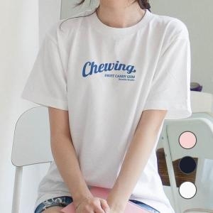 험블스튜디오  츄잉 레터링 레이어드 오버핏 여름반팔티  7032951