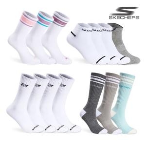 스케쳐스  남성 여성 스니커즈 발목 중목 크루삭스 스포츠양말 모음