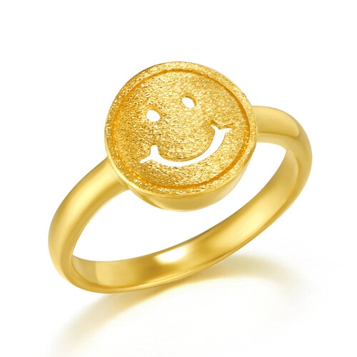 하츠 스마일 반지 24K 순금 3.75g