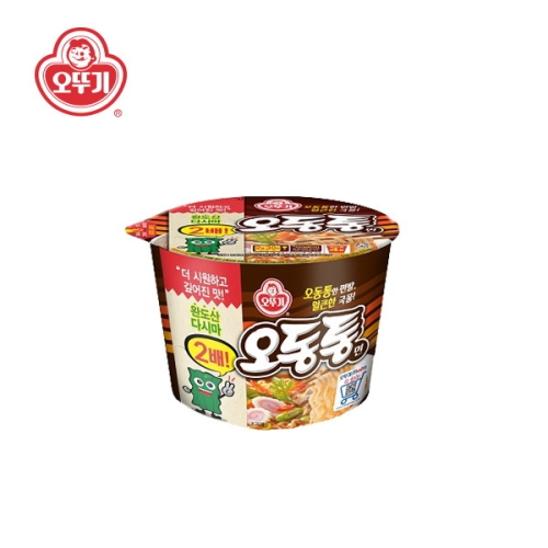 오뚜기  오동통면 큰사발 1박스 12개입 다시마 라면 컵라면