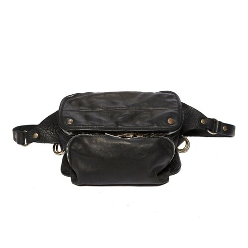 어도어럭스 구이디 레더 벨트백 YSP04BLKT_Black