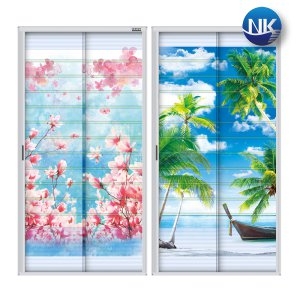 엔케이롤 레일형 현관롤 방충망