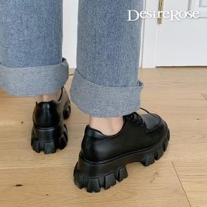 디자이어로즈 여성 데일리 키높이 청키솔 어글리로퍼 6cm  S6064054