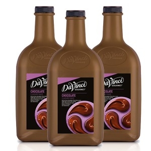 다빈치 초콜렛소스 2.6kg 1박스 3개 초코 초콜릿