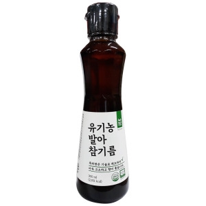 청오 유기농 발아 참기름 300ml