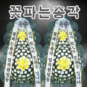 꽃파는총각 전국 꽃배달 화환 화한 장례식장 근조화환 고급형 - 에누리 가격비교