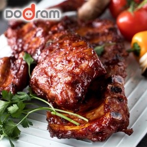 도드람푸드 도드람한돈 훈제 바베큐폭립 500g